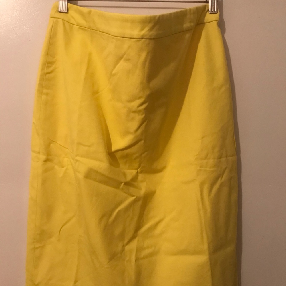 NWT J.Crew No. 2 Pencil Skirt in Bi-stretch Cotton